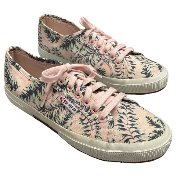 Superga Shoes - Superga Women’s Fantasy Tropical Canvas Sneakers Size 39.5 (US 8.5)